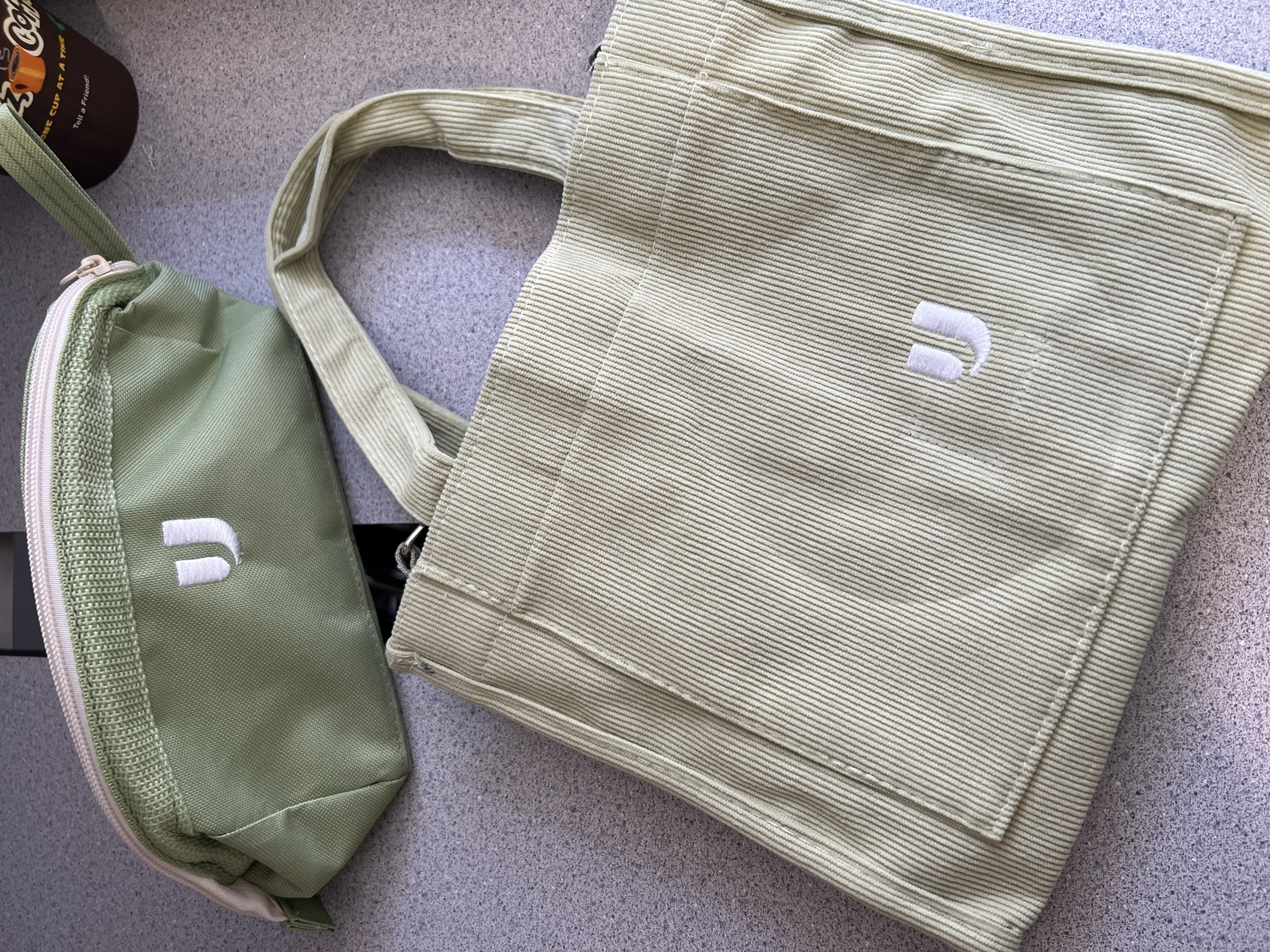 Custom embroidered bags