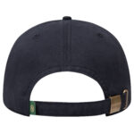 OTTO CAP® COMFY FIT® Club Collection 6 Panel Low Profile Dad Cap – 003 – Black – OSFM – Adult