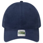 OTTO CAP® COMFY FIT® Club Collection 6 Panel Low Profile Dad Cap – 004 – Navy – OSFM – Adult