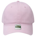 OTTO CAP® COMFY FIT® Club Collection 6 Panel Low Profile Dad Cap – 122 – Dusty Rose – OSFM – Adult