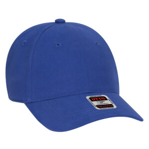 OTTO CAP® 6 Panel Low Profile Baseball Cap - 001 - Royal - Young Adult