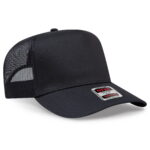 OTTO CAP 32-285 5 Panel Mid Profile Mesh Back Trucker Hat