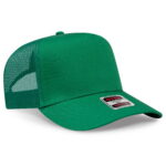 OTTO CAP 32-285 5 Panel Mid Profile Mesh Back Trucker Hat
