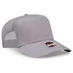 OTTO CAP 32-285 5 Panel Mid Profile Mesh Back Trucker Hat