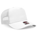 OTTO CAP 32-285 5 Panel Mid Profile Mesh Back Trucker Hat