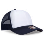OTTO CAP® Seamless 6 Panel Mid Profile Mesh Back Trucker Hat