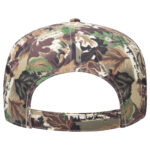 OTTO CAP® Camouflage 5 Panel Mid Profile Baseball Cap