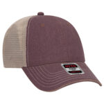 OTTO CAP® 6 Panel Low Profile Mesh Back Trucker Dad Hat