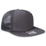 OTTO CAP® OTTO SNAP 5 Panel High Crown Mesh Back Trucker Snapback Hat