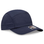 OTTO CAP® 5 Panel Running Hat w/ Elastic Soft Visor