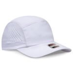 OTTO CAP® 5 Panel Running Hat w/ Elastic Soft Visor