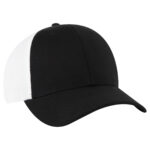 OTTO CAP® OTTO FLEX® Fitted 6 Panel Low Profile Mesh Back Trucker Hat