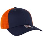 OTTO CAP® OTTO FLEX® Fitted 6 Panel Low Profile Mesh Back Trucker Hat