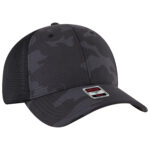 OTTO CAP® OTTO FLEX® Fitted 6 Panel Low Profile Mesh Back Trucker Hat
