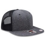 OTTO CAP® OTTO SNAP 6 Panel Pro Style Mesh Back Trucker Snapback Hat