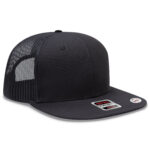 OTTO CAP® OTTO SNAP 6 Panel Pro Style Mesh Back Trucker Snapback Hat
