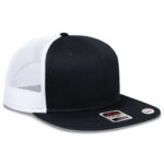 OTTO CAP® OTTO SNAP 6 Panel Pro Style Mesh Back Trucker Snapback Hat