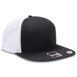 OTTO CAP® OTTO SNAP 6 Panel Pro Style Mesh Back Trucker Snapback Hat