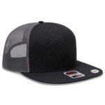 OTTO CAP® OTTO SNAP 6 Panel Pro Style Mesh Back Trucker Snapback Hat