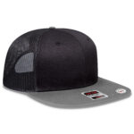 OTTO CAP® OTTO SNAP 6 Panel Pro Style Mesh Back Trucker Snapback Hat