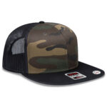 OTTO CAP® OTTO SNAP 6 Panel Pro Style Mesh Back Trucker Snapback Hat