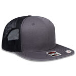OTTO CAP® OTTO SNAP 6 Panel Pro Style Mesh Back Trucker Snapback Hat