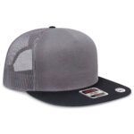 OTTO CAP® OTTO SNAP 5 Panel Pro Style Mesh Back Trucker Snapback Hat