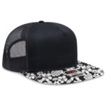 OTTO CAP® OTTO SNAP 5 Panel Pro Style Mesh Back Trucker Snapback Hat
