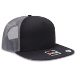 OTTO CAP® OTTO SNAP 5 Panel Pro Style Mesh Back Trucker Snapback Hat
