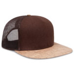OTTO CAP® OTTO SNAP 5 Panel Pro Style Mesh Back Trucker Snapback Hat