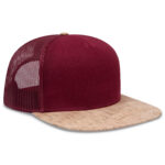 OTTO CAP® OTTO SNAP 5 Panel Pro Style Mesh Back Trucker Snapback Hat
