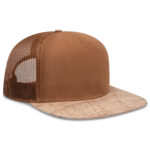 OTTO CAP® OTTO SNAP 5 Panel Pro Style Mesh Back Trucker Snapback Hat
