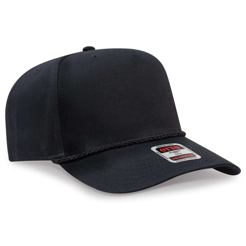 OTTO CAP® 5 Panel Mid Profile Baseball Cap