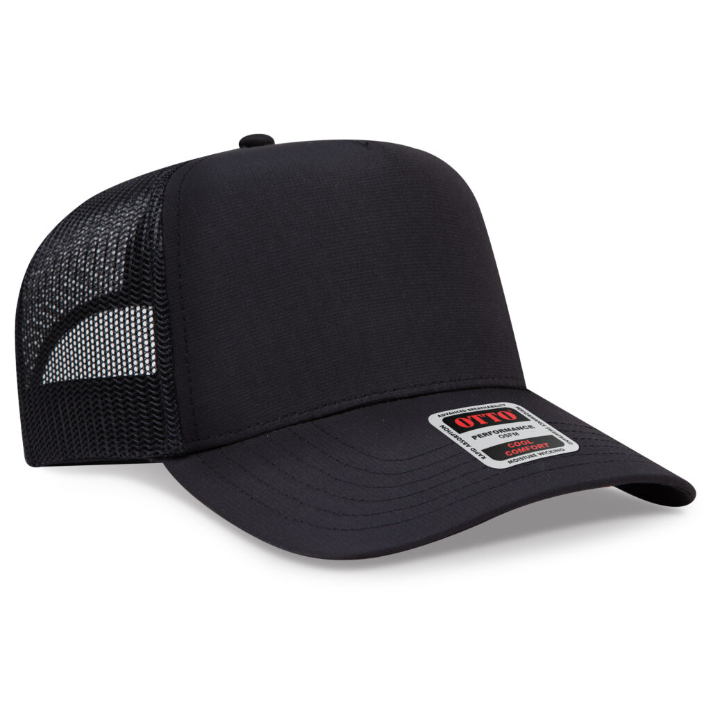 OTTO CAP® 5 Panel Mid Profile Mesh Back Trucker Hat