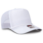 OTTO CAP® 5 Panel Mid Profile Mesh Back Trucker Hat