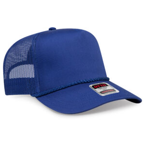 OTTO CAP® 5 Panel Mid Profile Mesh Back Trucker Hat