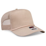OTTO CAP® 5 Panel Mid Profile Mesh Back Trucker Hat