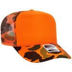 OTTO CAP® 5 Panel High Crown Mesh Back Trucker Hat