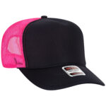 OTTO CAP® 5 Panel High Crown Mesh Back Trucker Hat