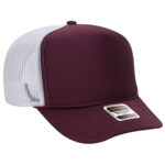 OTTO CAP® 5 Panel High Crown Mesh Back Trucker Hat