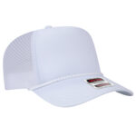 OTTO CAP® 5 Panel High Crown Air Mesh Back Trucker Hat