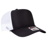OTTO CAP® 5 Panel High Crown Air Mesh Back Trucker Hat