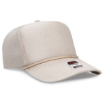 OTTO CAP® 5 Panel High Crown Air Mesh Back Trucker Hat