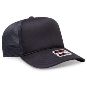 OTTO CAP® OTTO COMFY FIT® 5 Panel High Crown Mesh Back Trucker Hat