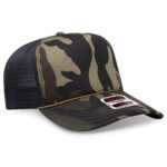 OTTO CAP® OTTO COMFY FIT® 5 Panel High Crown Mesh Back Trucker Hat
