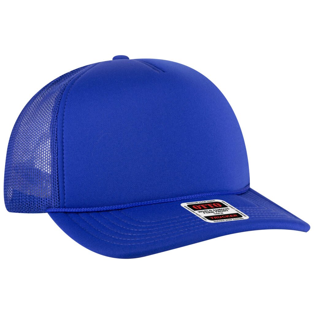 OTTO CAP® 5 Panel High Crown Mesh Back Trucker Hat