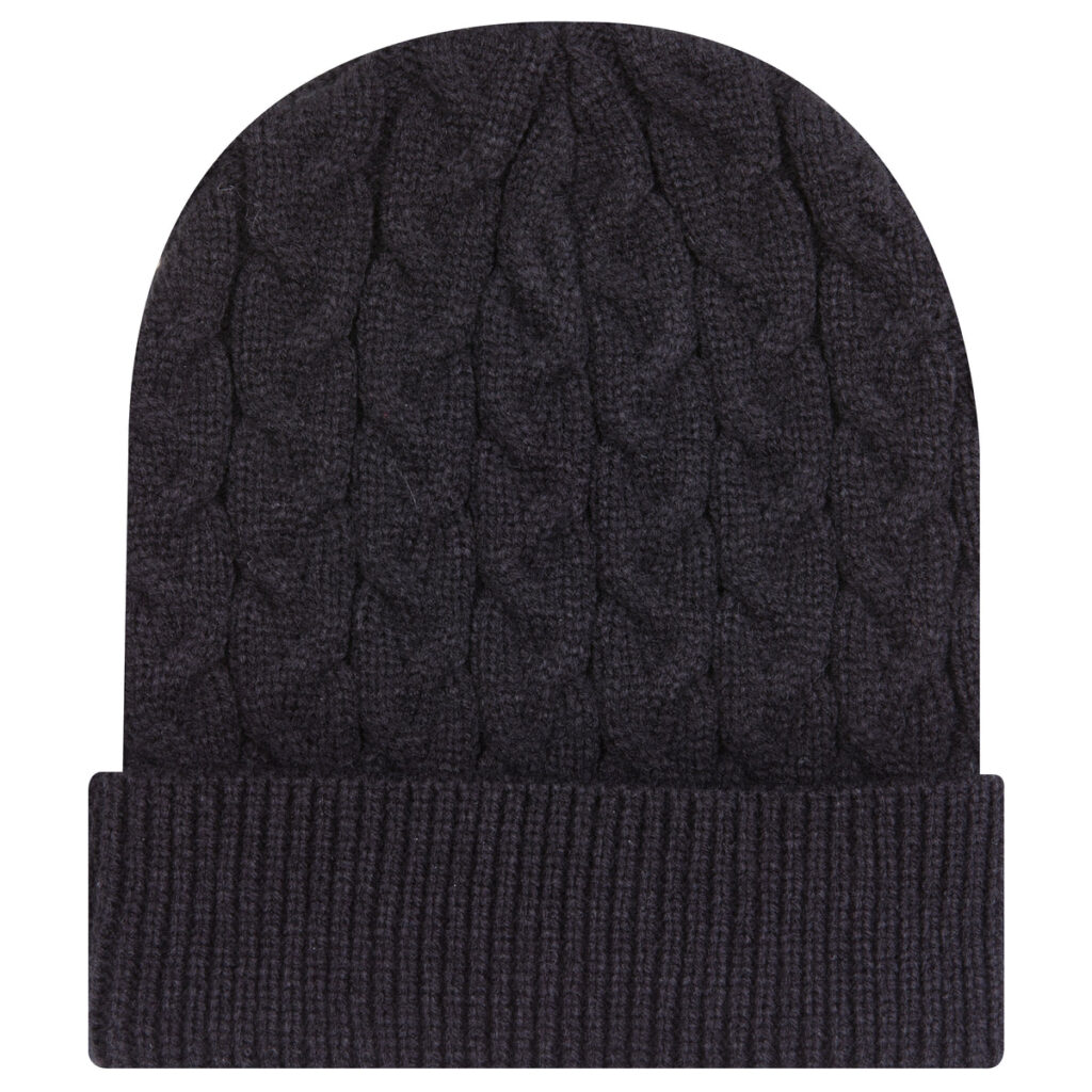 OTTO CAP® 12″ Cable Knit Beanie w/ Rib Knit Cuff