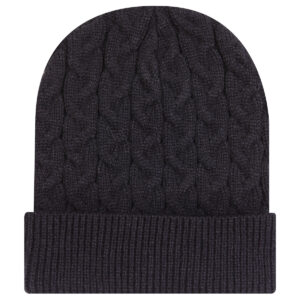 OTTO CAP® 12" Cable Knit Beanie w/ Rib Knit Cuff