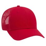OTTO CAP® 6 Panel Low Profile Mesh Back Trucker Hat